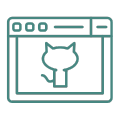 Ícone do GitHub